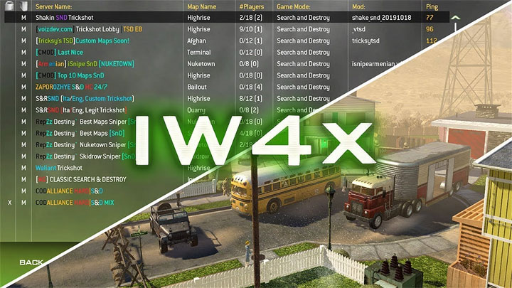 Call of Duty: Modern Warfare 2 mod IW4x