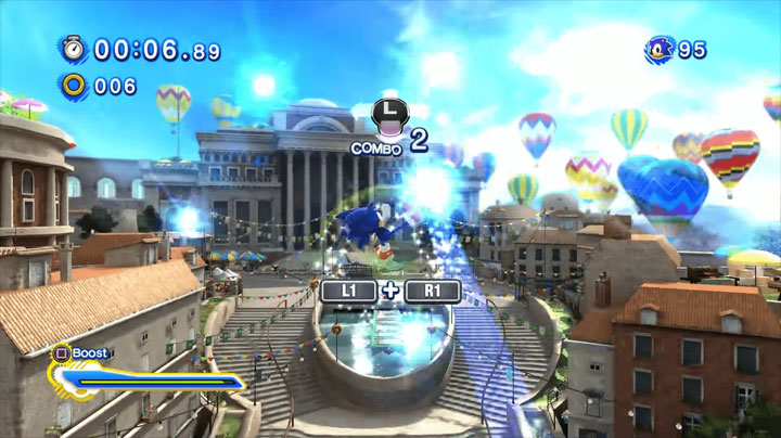 Sonic Generations mod PlayStation Buttons (ported from PS3 version)