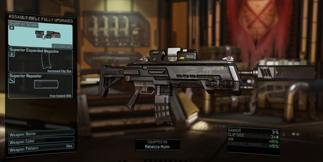 XCOM 2 mod Extra Weapon Upgrade Slots v.0.1