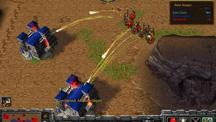 Warcraft III: The Frozen Throne mod Cossacks 17c. European Wars
