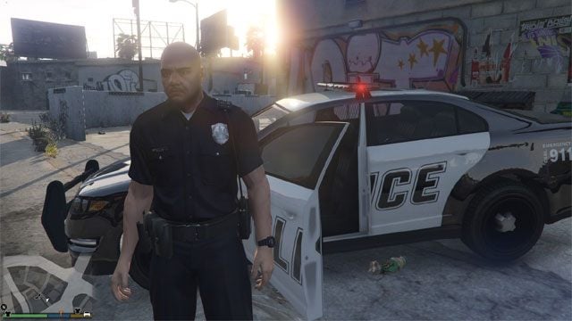 Download GTA Grand Theft Auto: San Andreas MOD APK v1.09 (Police Police Car  Mod) for Android