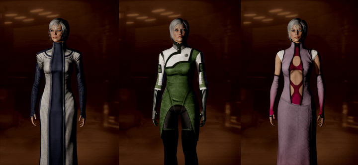 Mass Effect 2 mod New Armor Colors and Casual Outfits v.1.0