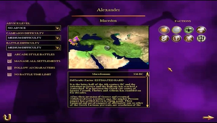 Rome: Total War - Alexander mod All Factions for Alexander v.19072022