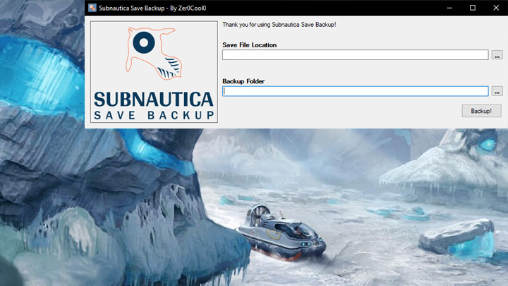 Subnautica: Below Zero mod Subnautica: Below Zero Save Backup v.1.6