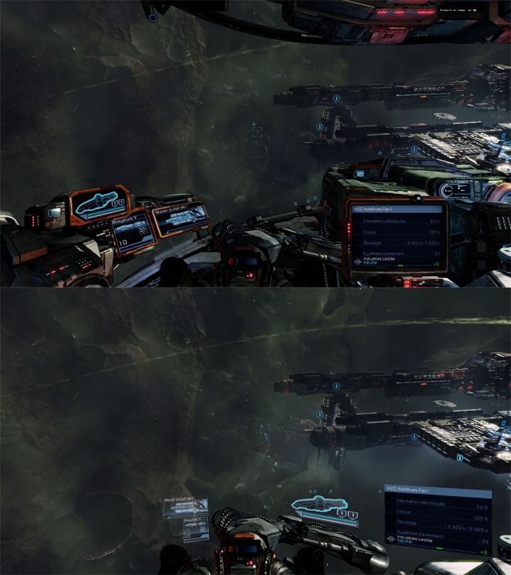 Vanilla game on top. Better cockpit - Cropped cockpit version on the bottom. - 2020-05-16