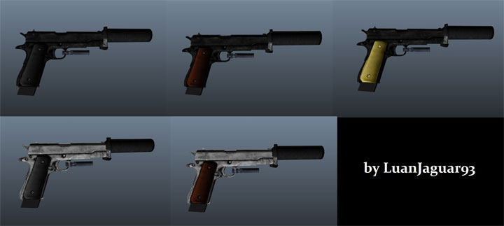 Max Payne 3 mod Max Payne 3 Weapon Retexture Pack v.14012019