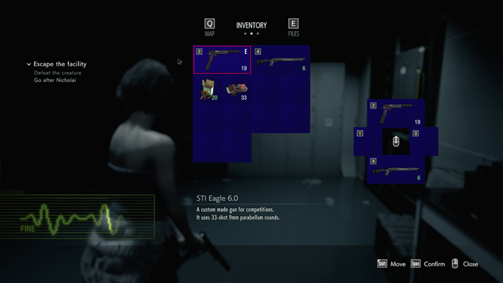 Resident Evil 3 mod Classic UI v.1.0.1
