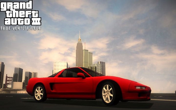 Grand Theft Auto III GAME MOD GTA3: True Vehicle Pack v.30102019 - download