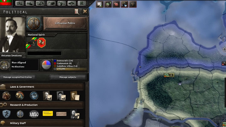 Hearts of Iron IV mod Improved 1936 Lithuania v.15022018