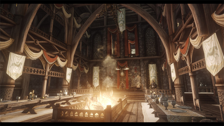 The Elder Scrolls V: Skyrim Special Edition mod JK's Dragonsreach v.1.1.0