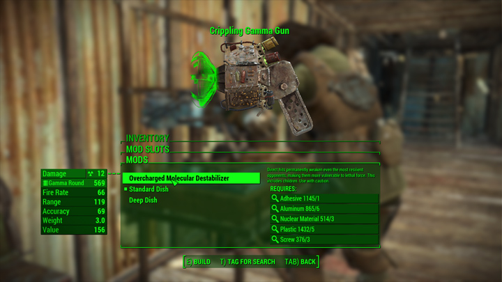 Fallout 4 mod The Overcharged Molecular Destabilizer - Killable Children and Adults Edition - Essential NPC Tag Removal v.1.0