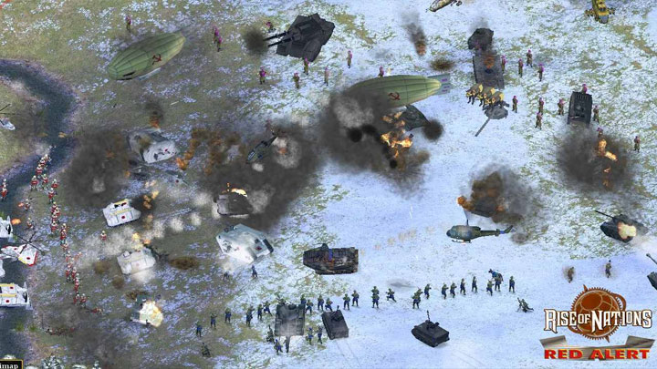 Rise of Nations: Thrones and Patriots mod Red Alert Mod v.2