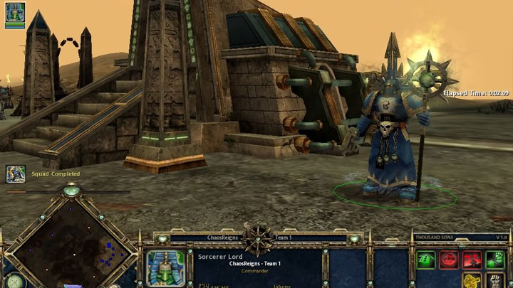 Warhammer 40,000: Dawn of War - Soulstorm mod Thousand Sons mod: All Is Dust! v.2.0