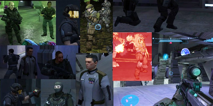Halo: Combat Evolved mod Flood on voi forest level (c10) - 343 Guilty Spark