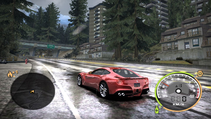 Need for Speed: Most Wanted mod NFSMW HD Reflections v.1.3.4