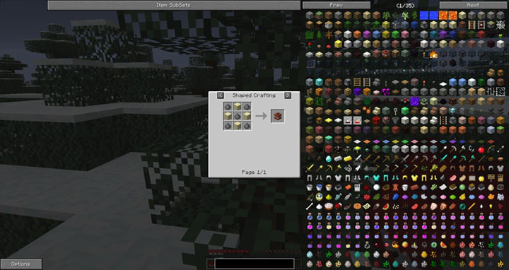 Minecraft Game Mod Not Enough Items V 2 4 2 240 Download Gamepressure Com