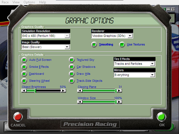 CART Precision Racing mod TRIGLIDE.DLL v.0082020