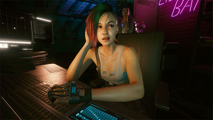 Cyberpunk 2077 mod Judy Tattoos Removal v.1.0
