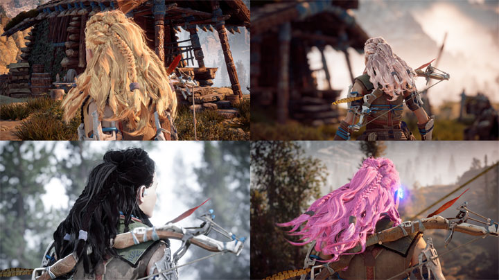 Horizon: Zero Dawn - Complete Edition GAME MOD Aloy - Hair Colors