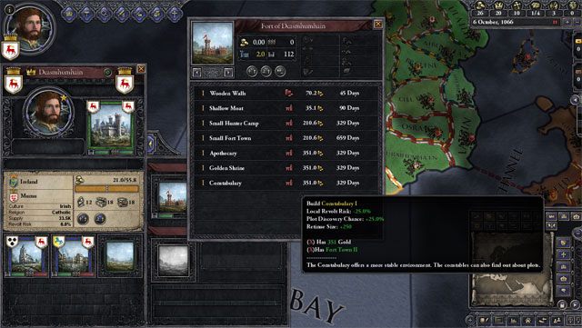 Crusader Kings II: Mroczne Wieki mod Useful Forts v.0.5