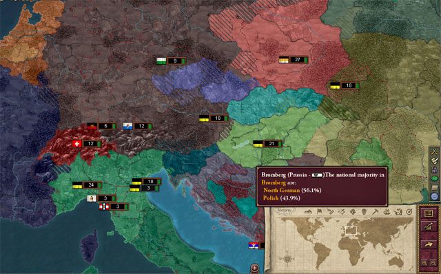 Victoria II: Wojna secesyjna mod The Great War v. demo