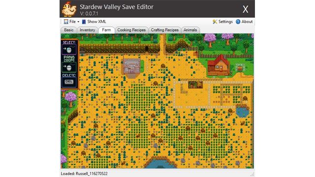 Stardew Valley mod Stadew Valley Save Editor v.0.0.9.3