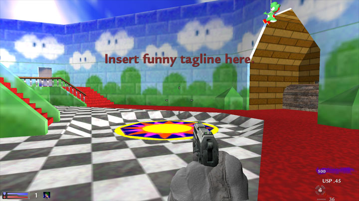 Call of Duty: World at War mod Nazi Zombie Mario 64