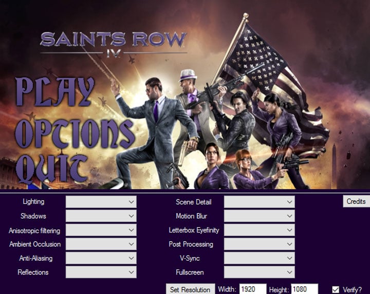 Saints Row IV mod Saints Row IV Game Launcher