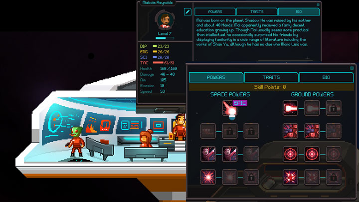 Halcyon 6: Starbase Commander mod Firefly Custom Officer Mod with Bonus v.1.0