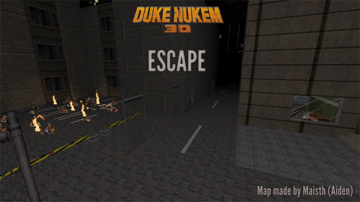 Duke Nukem 3D mod Escape v.26112017