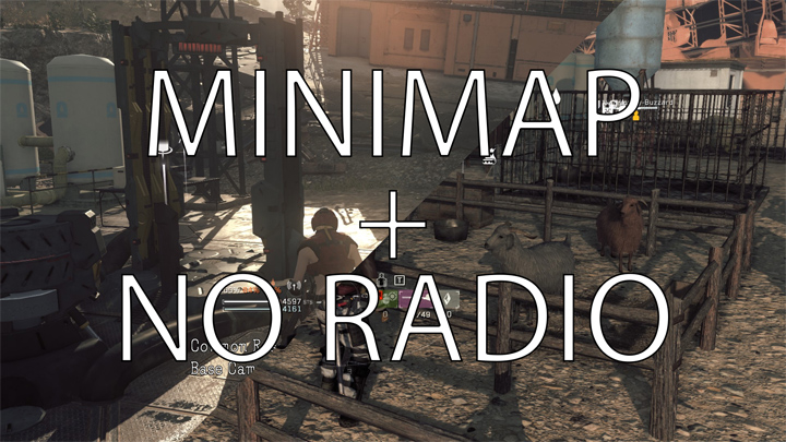 Metal Gear Survive mod Rubim's Merged Mods (Disable Radio Warnings + Minimap)  v.1.2