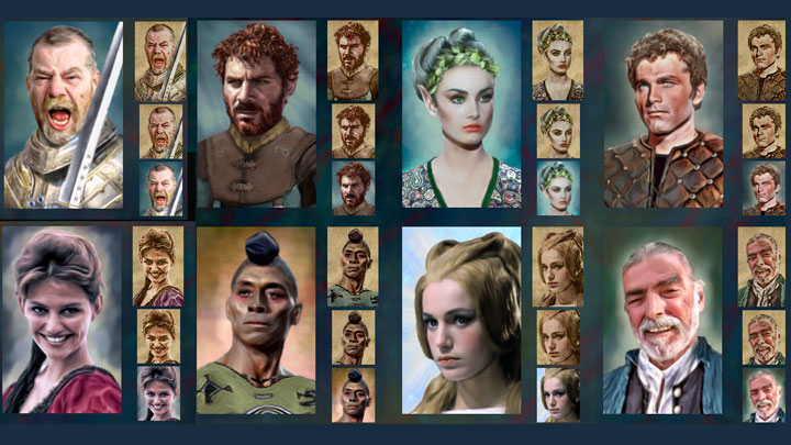 Pillars of Eternity II: Deadfire mod OC Portraits v.0.1