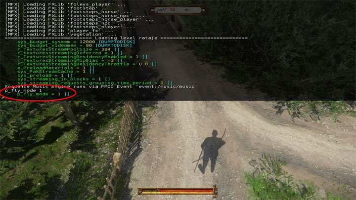 Kingdom Come: Deliverance mod Restricted console cheats enabler v.1.1