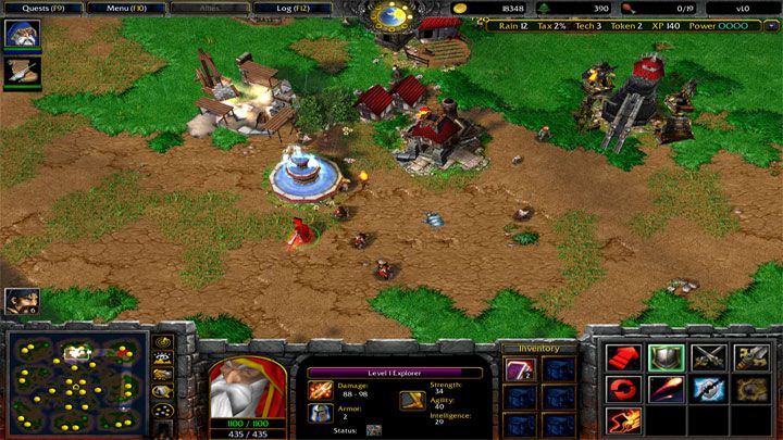 Warcraft Iii The Frozen Throne Game Mod The Rainfall V 1 01 Download Gamepressure Com