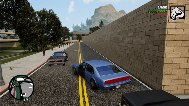 Grand Theft Auto: The Trilogy - The Definitive Edition mod GTA SA - Project Texture Overhaul v.0.2