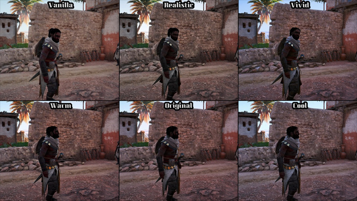 Assassin's Creed Origins mod UHG Reshade v.1.0
