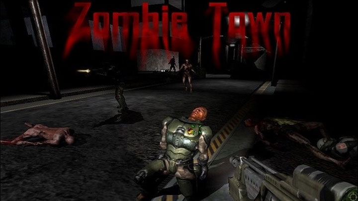 Quake 4 mod Zombie Town