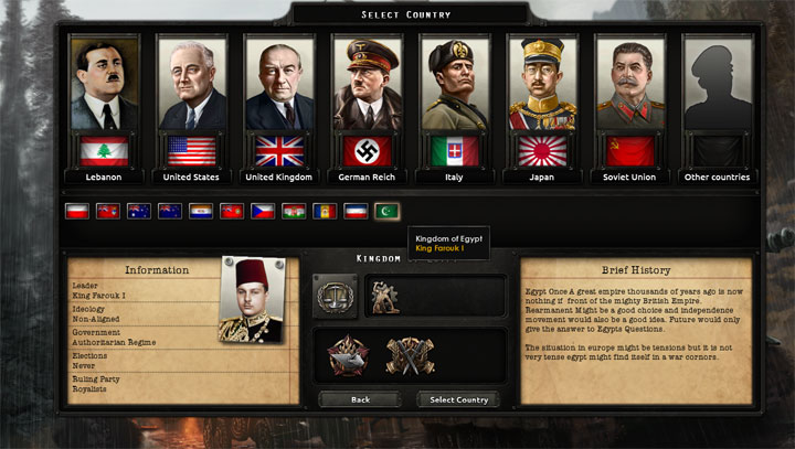 Hearts of Iron IV mod Egyptian Rework - Otoman Ashes v.07022018