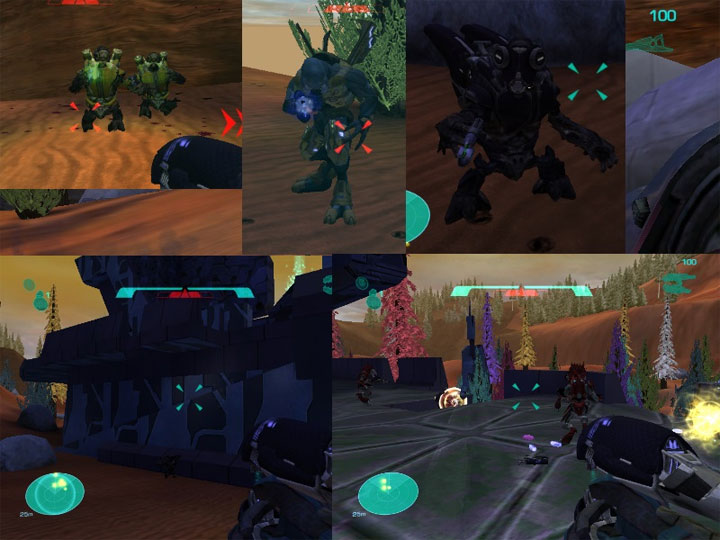 Halo: Combat Evolved mod Heretic level (a30) Halo