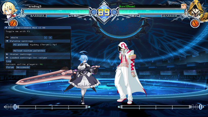 BlazBlue: Central Fiction mod BBCF Improvement Mod v.2.0.6