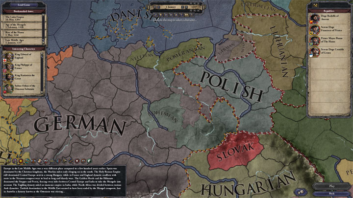 Crusader Kings II: Mroczne Wieki mod Make Slavs Great Again v.0.1