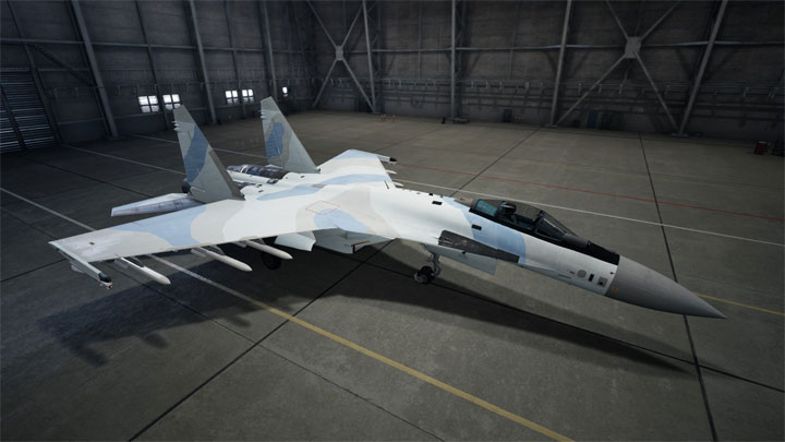 Ace Combat 7: Skies Unknown mod RuAF Blue Camo Su-35S v.8042019