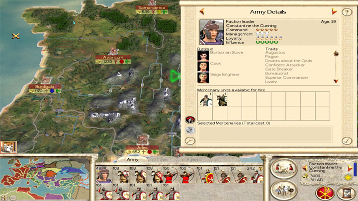 Rome: Total War - Barbarian Invasion mod 311 AD Tetrarchy Civil War - Campaign and Battles v.8102019