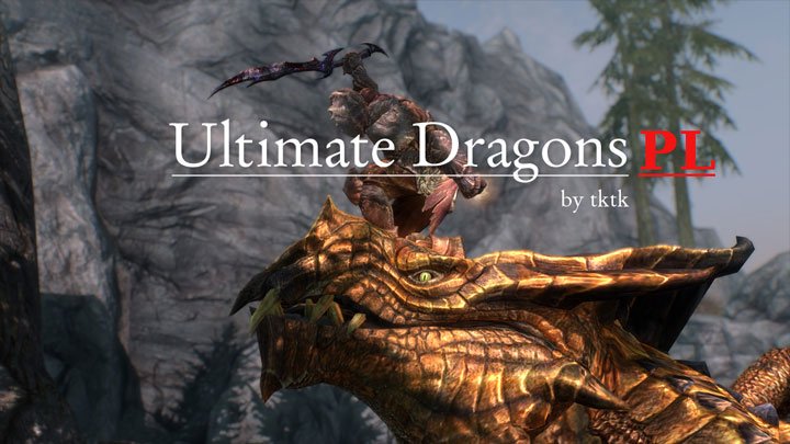 The Elder Scrolls V: Skyrim mod Ultimate Dragons - Polish translation 2.1