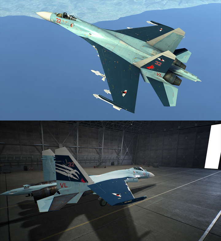 Ace Combat 7: Skies Unknown GAME MOD Su-35S variety minipack v.8102019 -  download