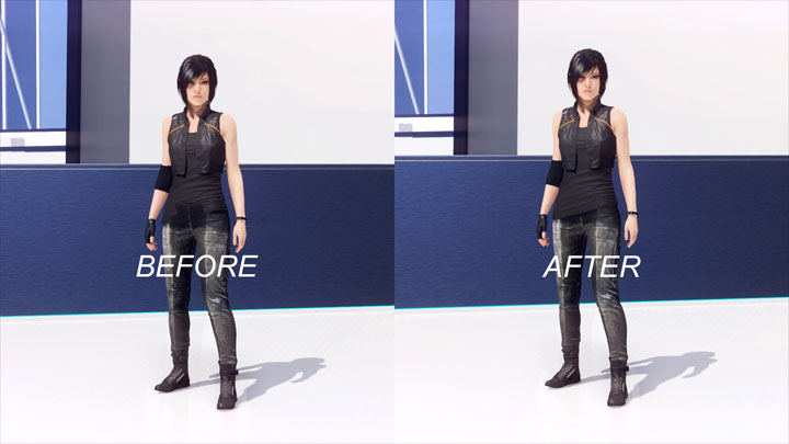 Mirror's Edge Catalyst mod Mixed Outfit Clipping Fix v.1.0