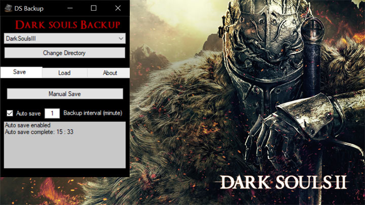 Dark Souls II mod Dark Souls 2 Backup Manager v.1.0