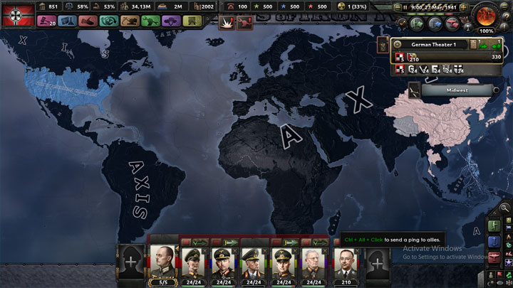 Hearts of Iron IV mod Better Political Map v.11072018