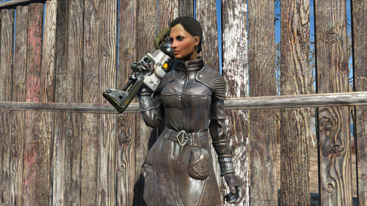 Fallout 4 mod Standalone Companion - Phoebe - Institute Mercenary v.MK1