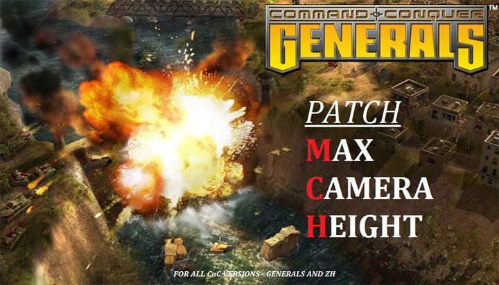 Command & Conquer: Generals - Zero Hour mod Max Camera Height v.27052018